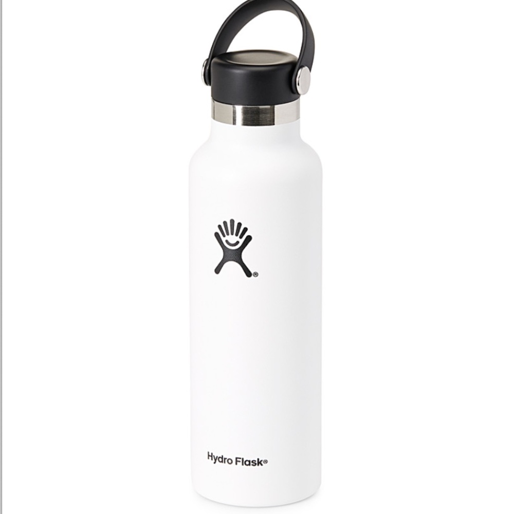 Hydro Flask white oz 21 Standard Mouth insulated bottle NWT